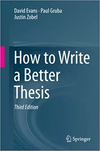 How to Write a Better Thesis