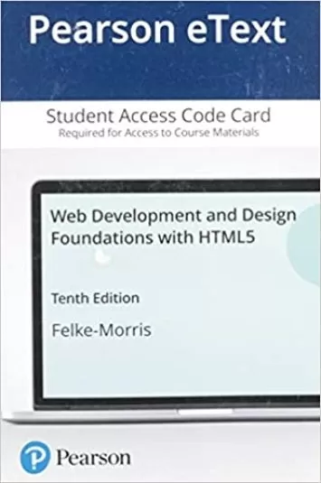 Web Development and Design Foundations with HTML5